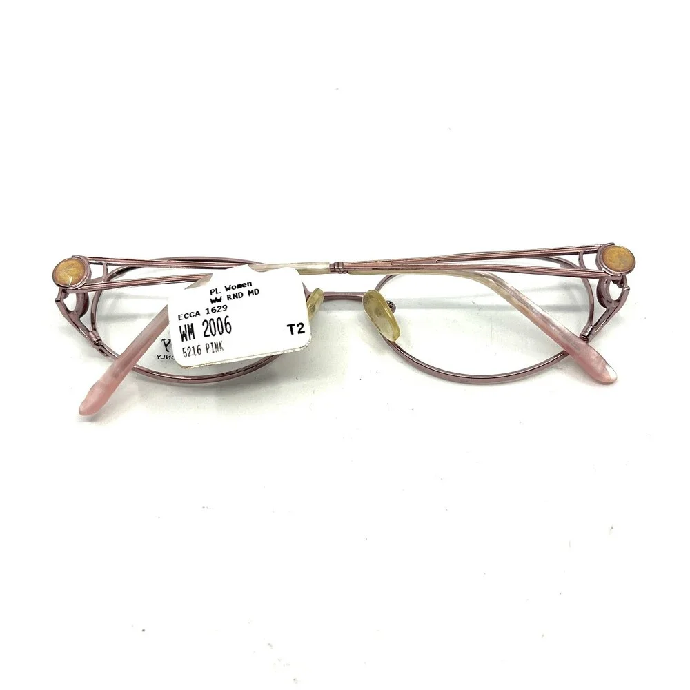 Legacy WM2006 PK Pink Womens Oval Full Rim Eyeglasses 52-16-135 a8